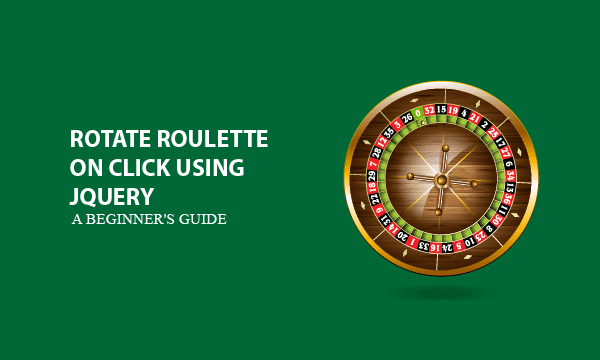 How to Rotate a Roulette Picture on Click using jQuery