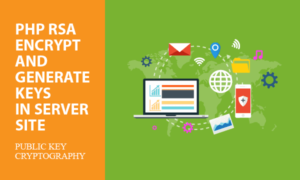PHP RSA Encrypt and Generate Keys in Server Site
