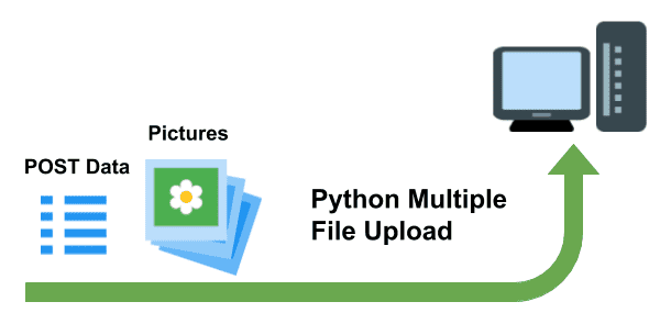 Python Multiple File Upload With Data