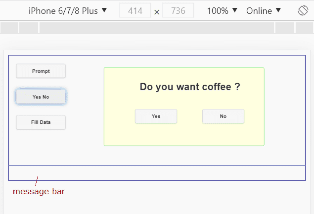 jQuery Popup Overlay for Yes No Responsive